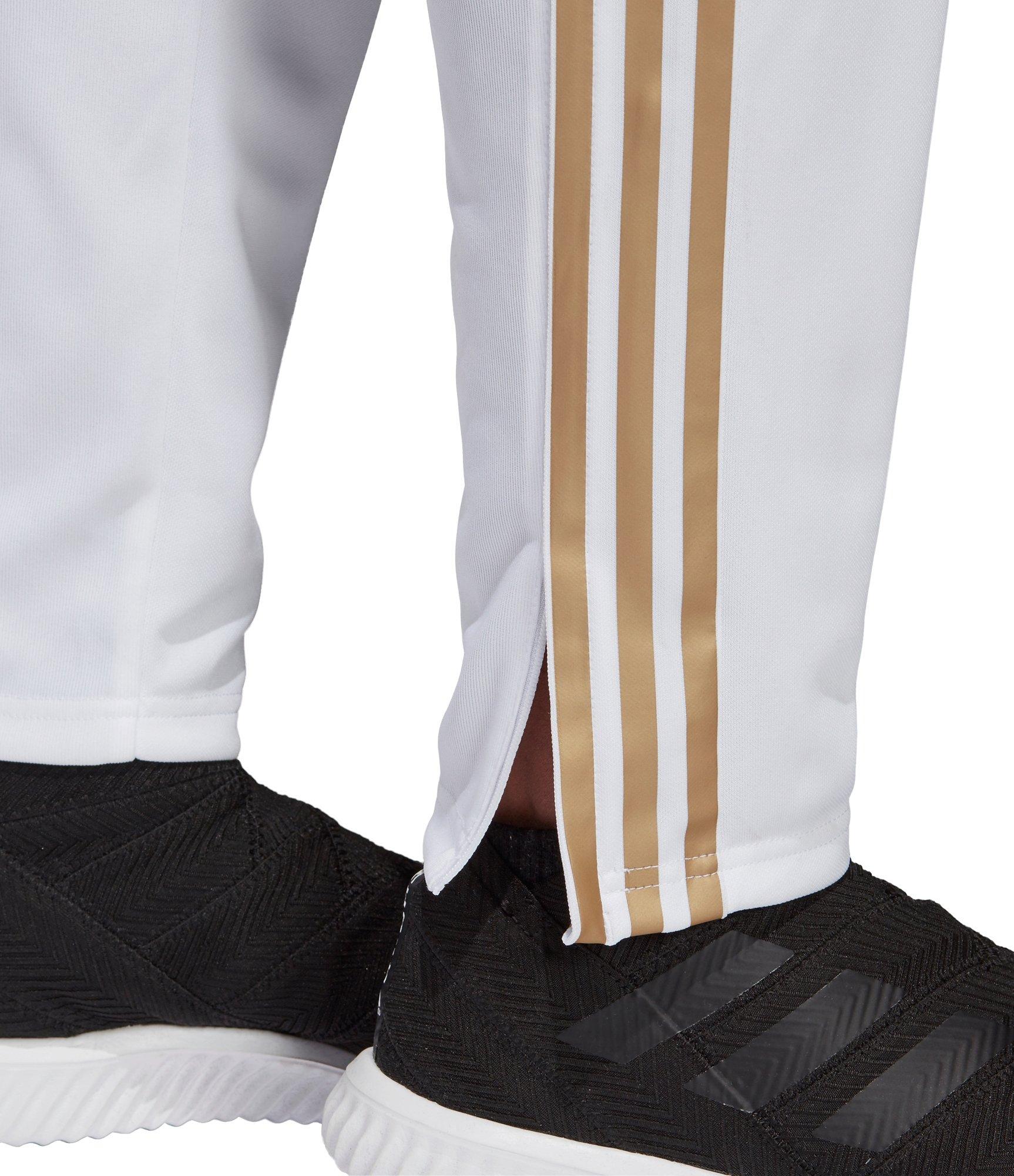 adidas white gold pants