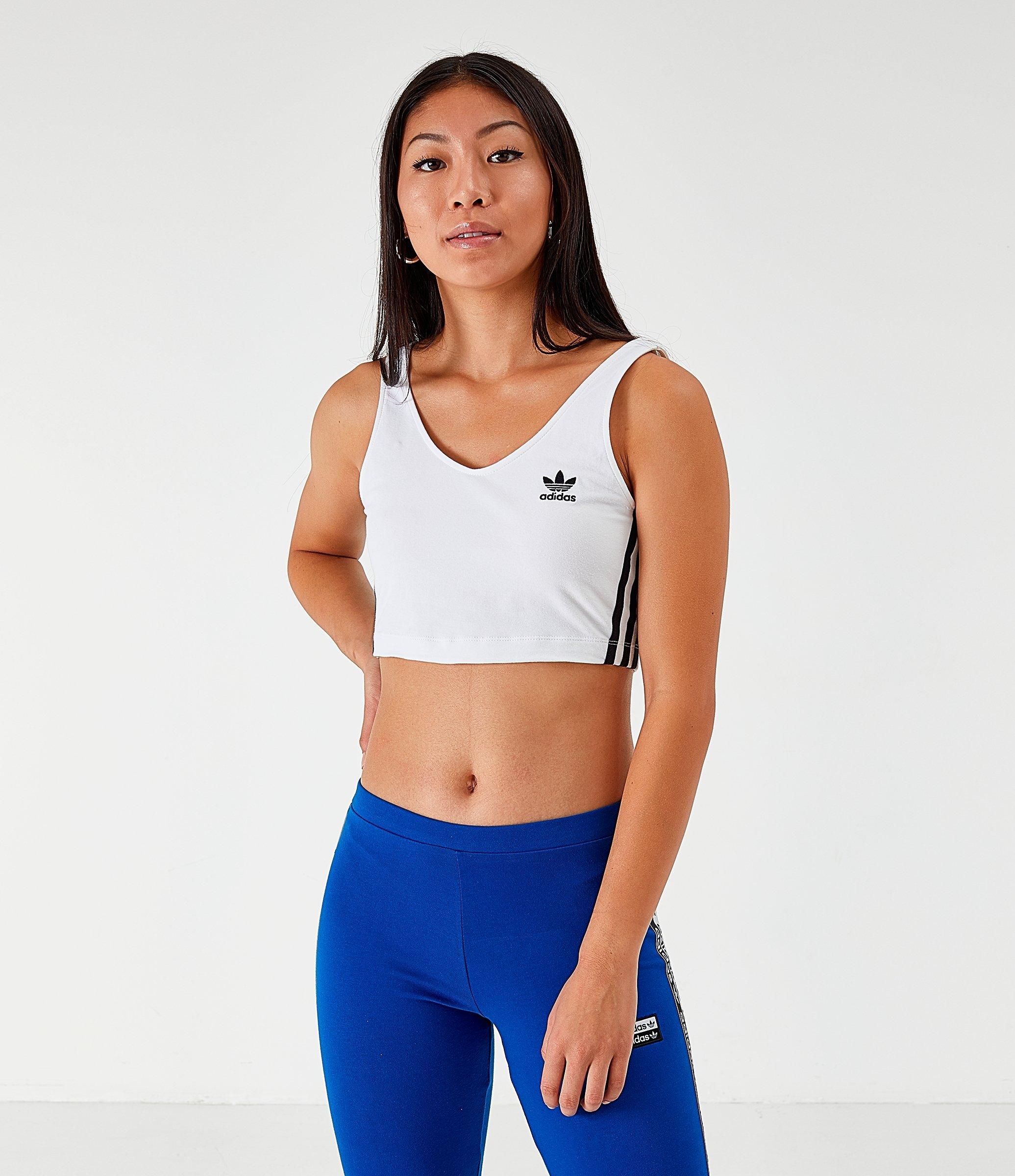 adidas crop top bra