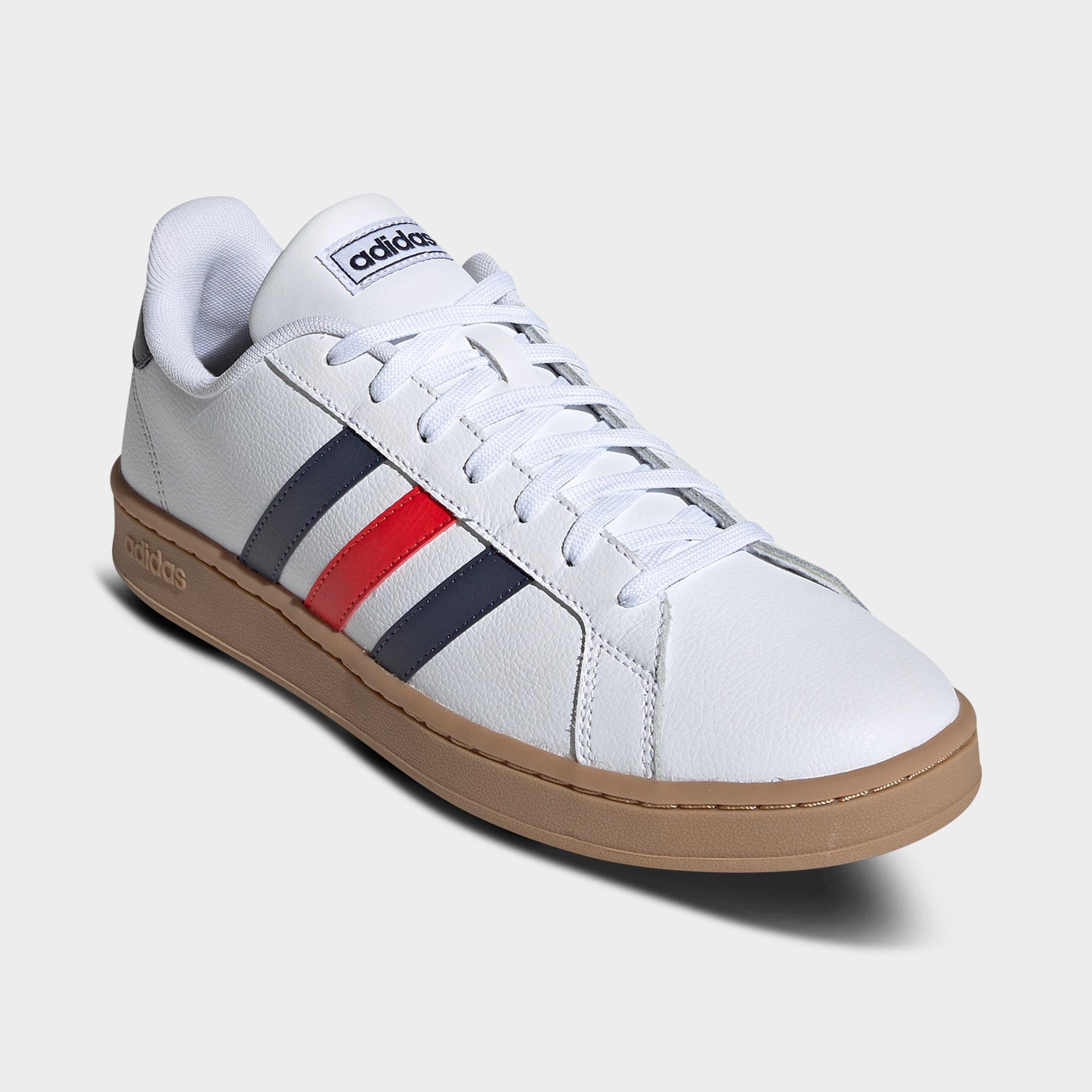 adidas grand court all white