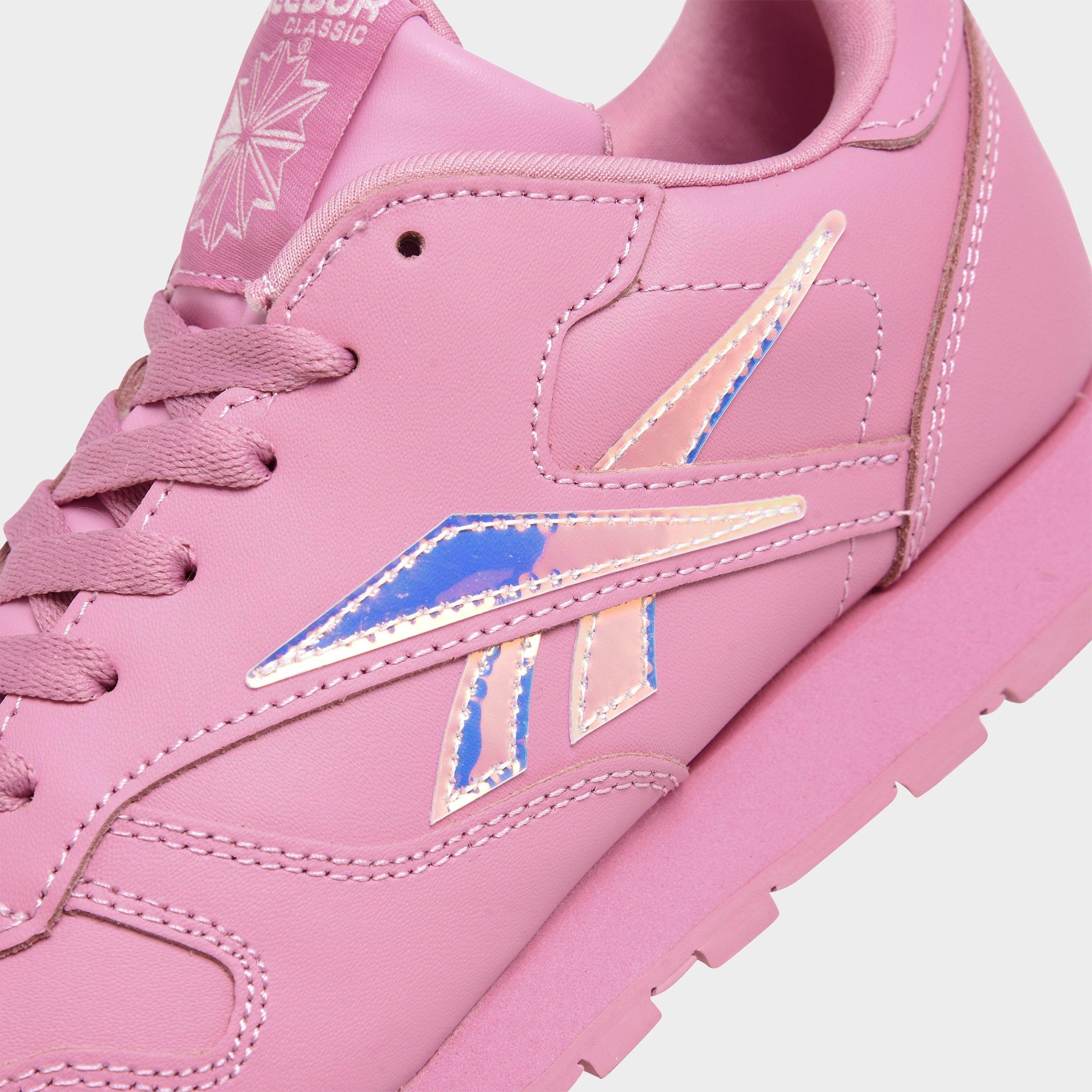 girls pink reebok