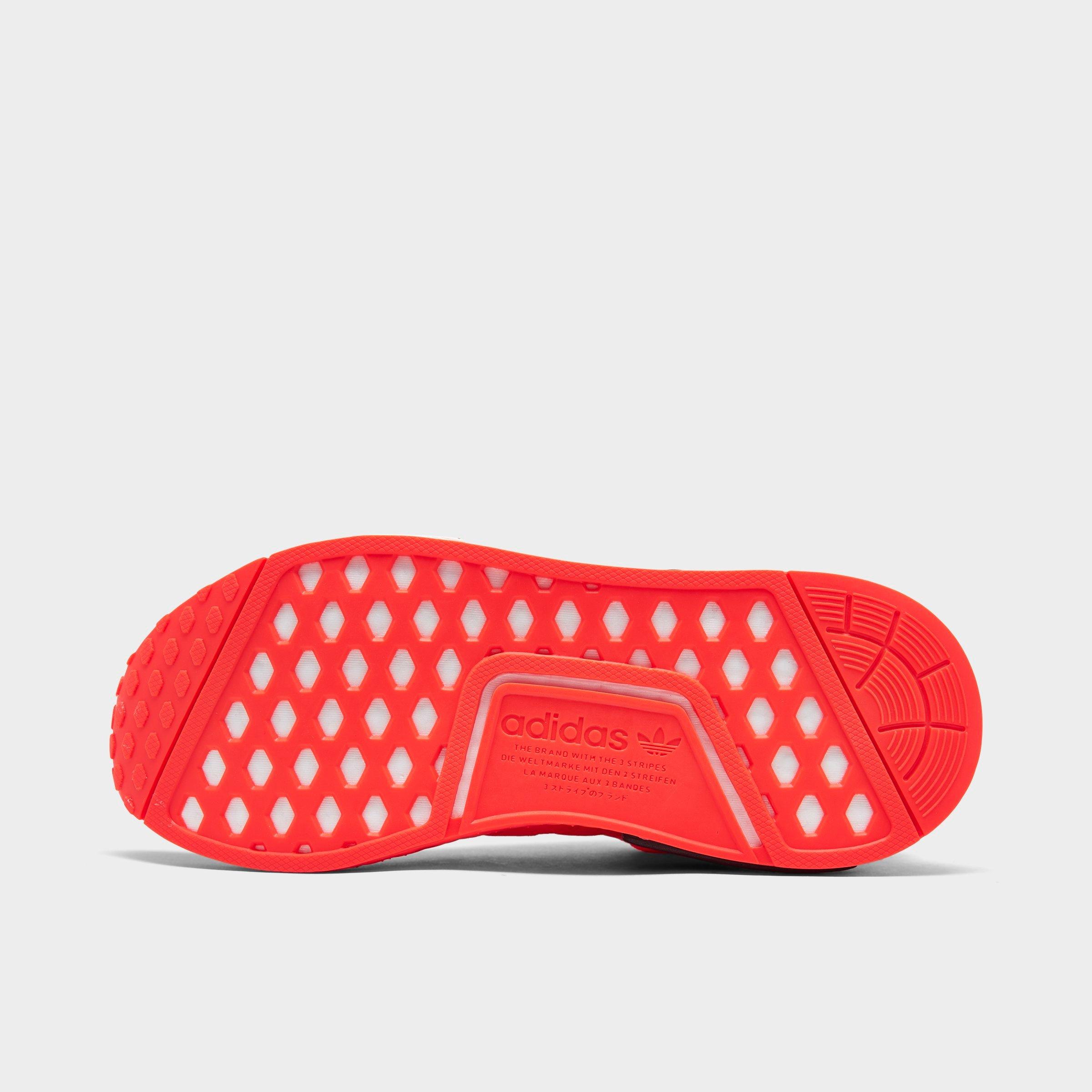 adidas red casual shoes