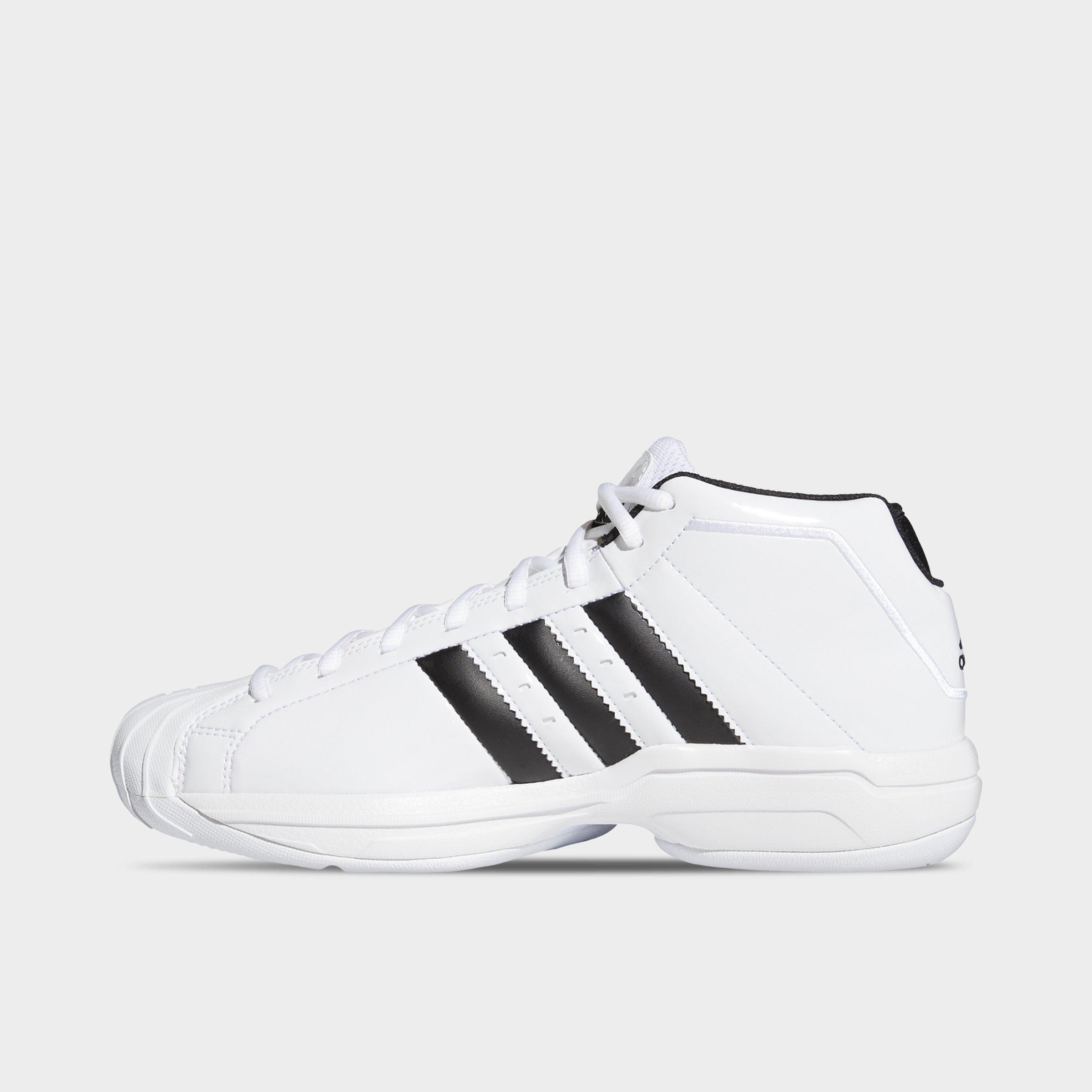 all white adidas basketball shoes