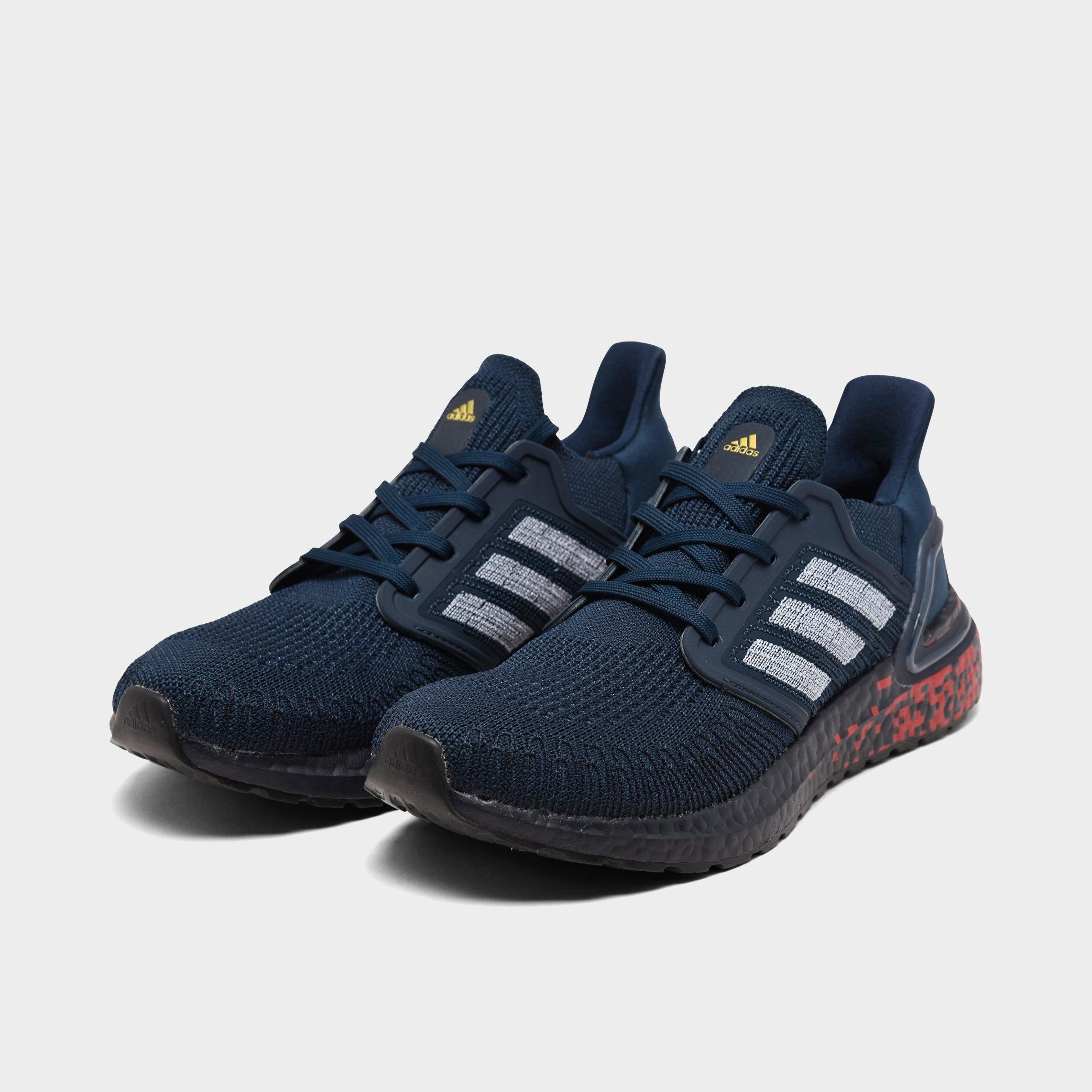 adidas navy blue running shoes
