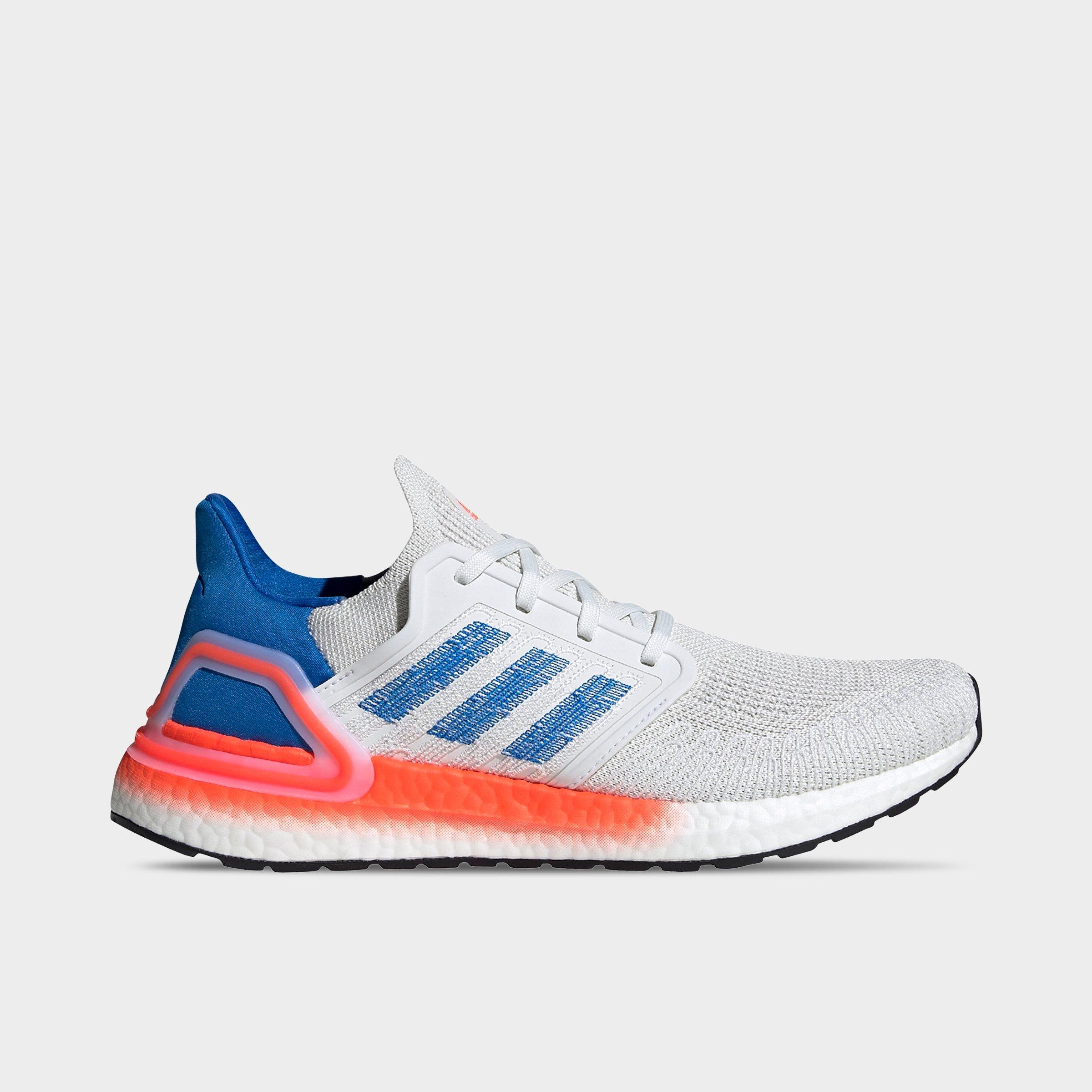 adidas red white and blue running shoes