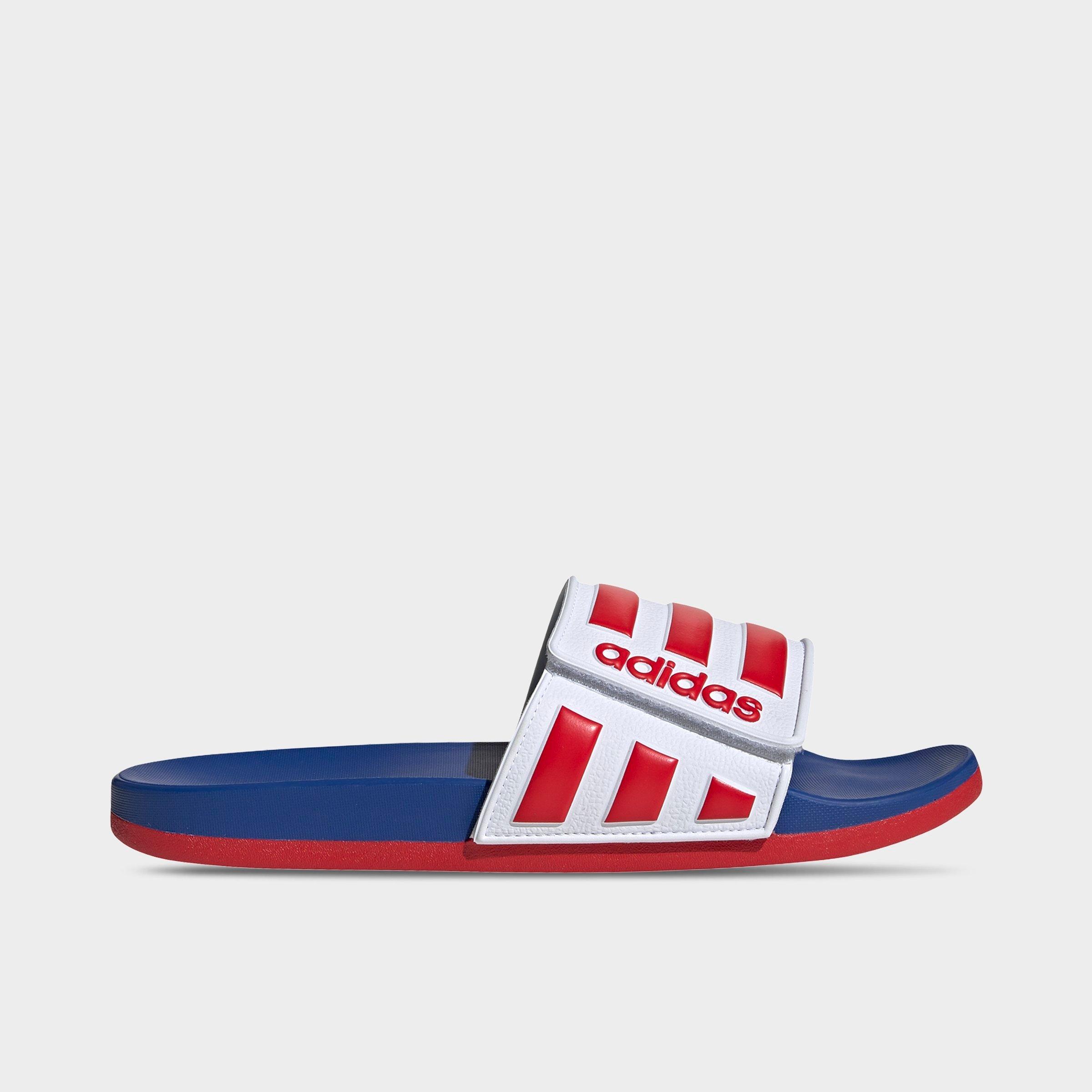 men's adilette comfort slide sandals from finish line