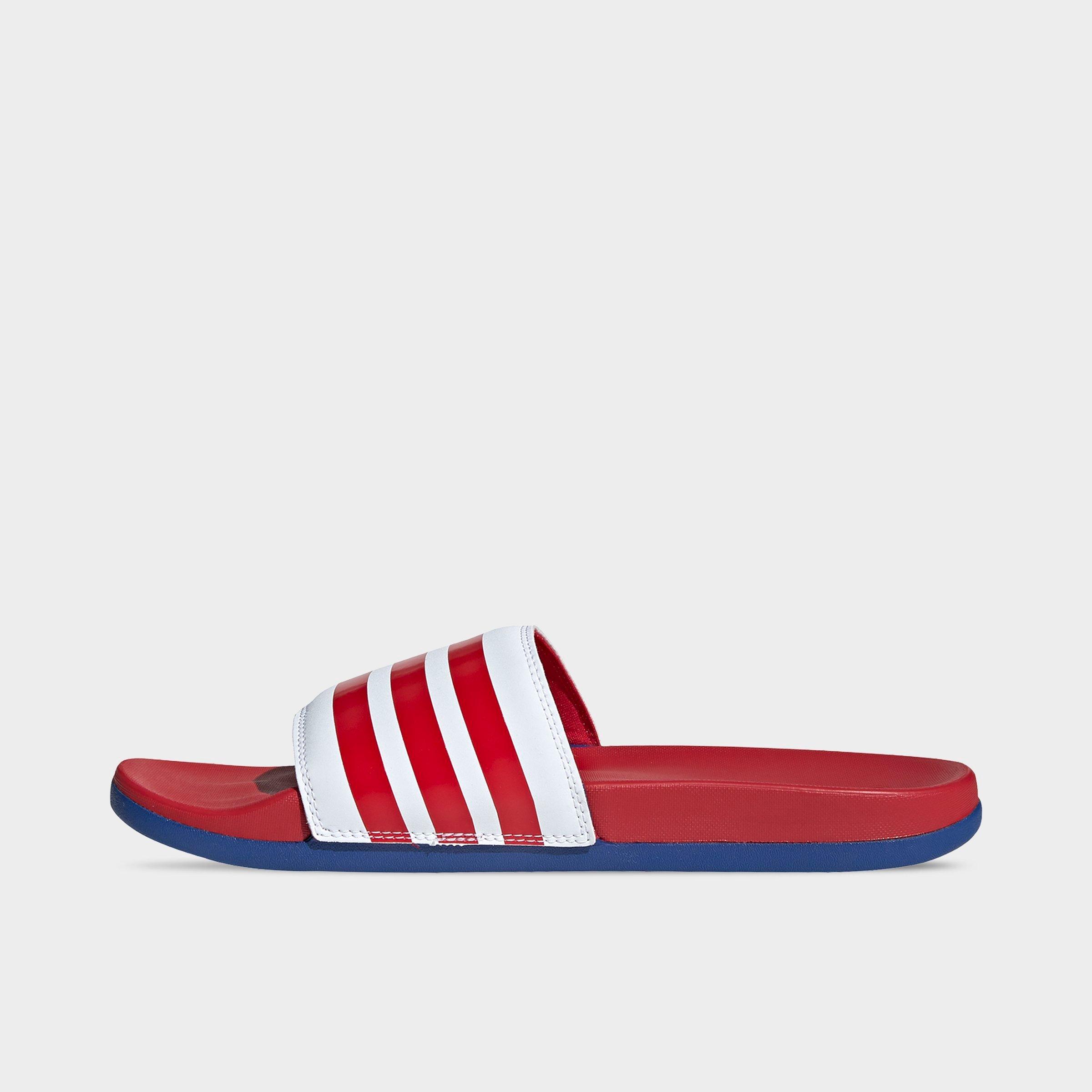 men's adidas swim adilette comfort slides