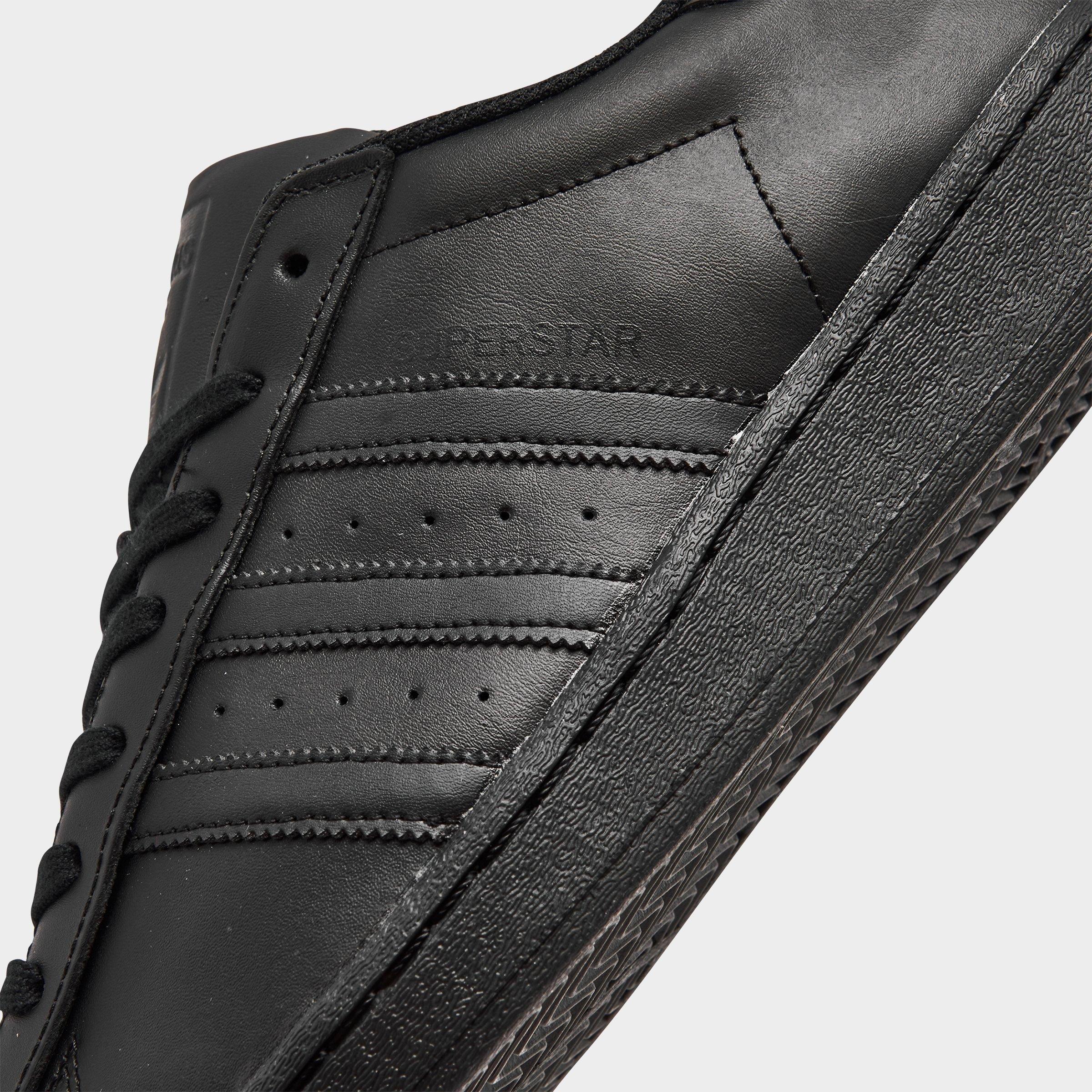 adidas black casual shoes