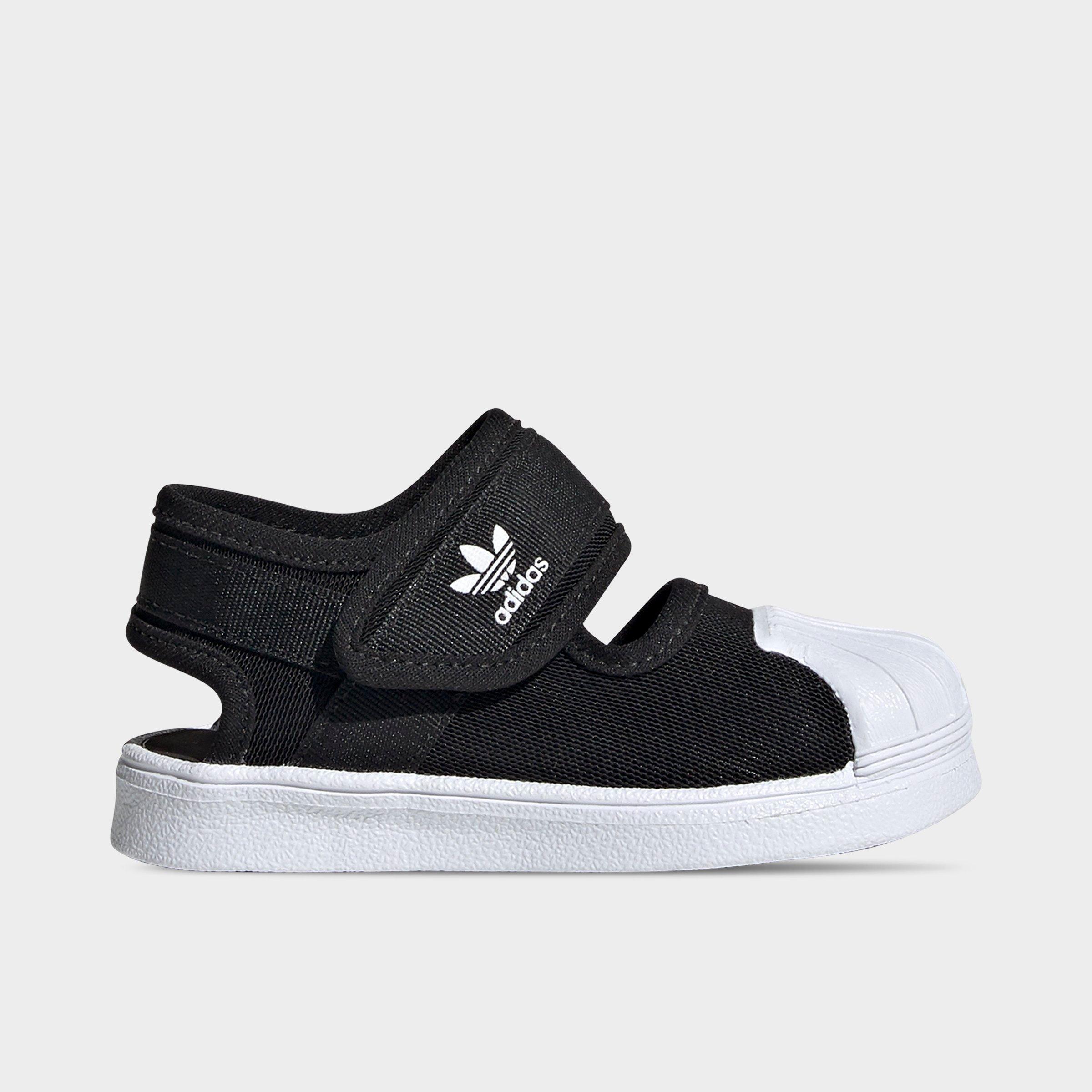 adidas superstar toddler black