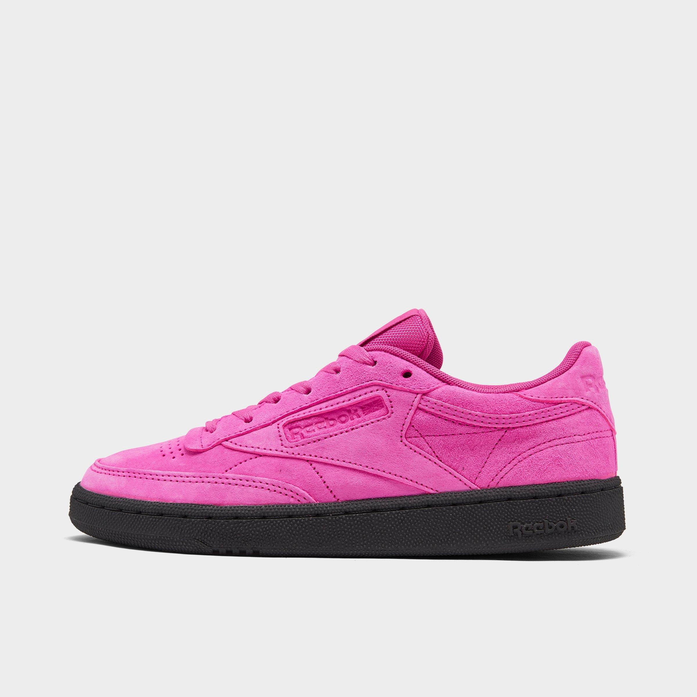 reebok club c womens pink
