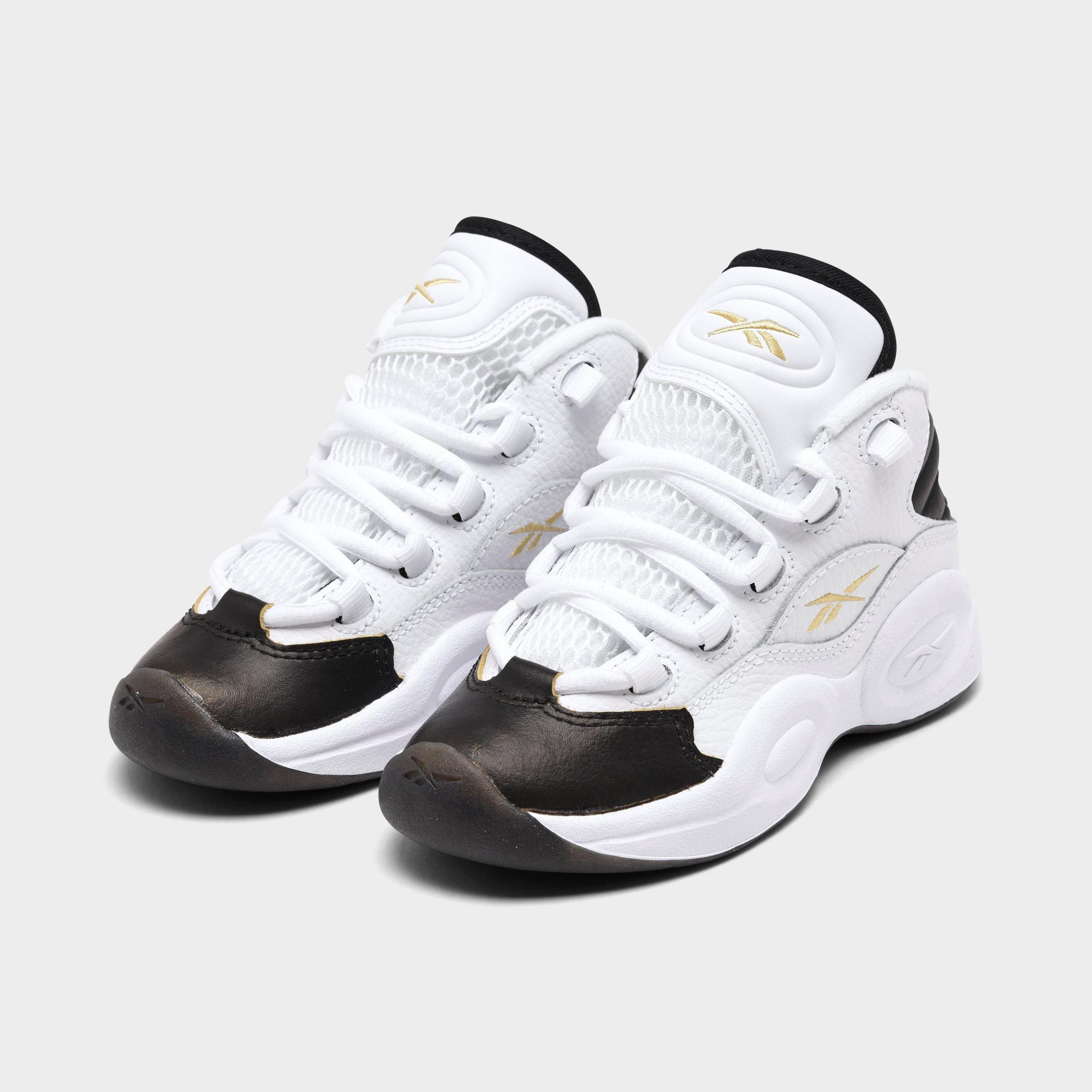 black and gold reebok questions