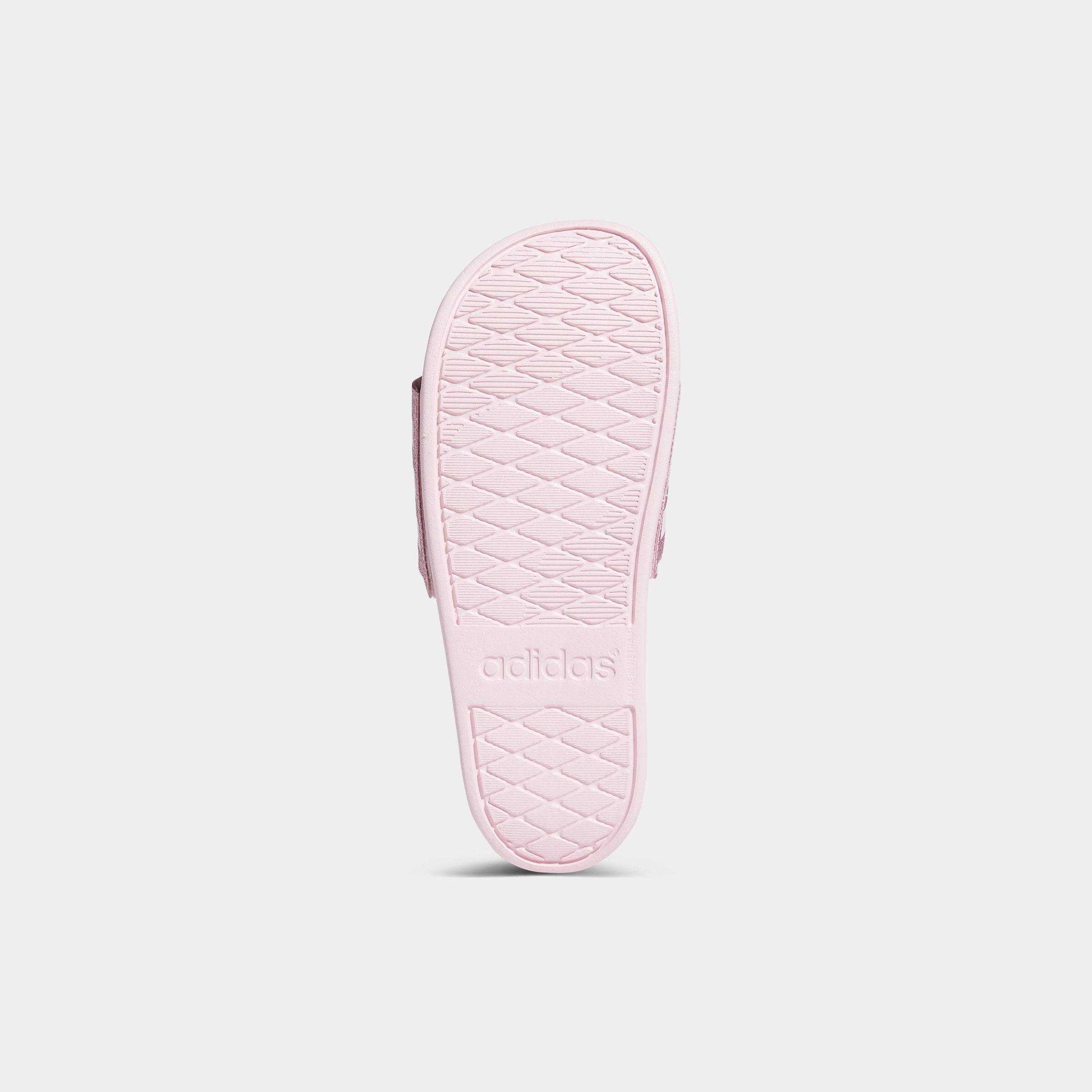 adidas adilette clear pink