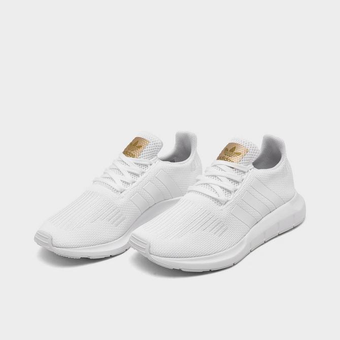 Adidas swift run sneaker women's black and outlet white