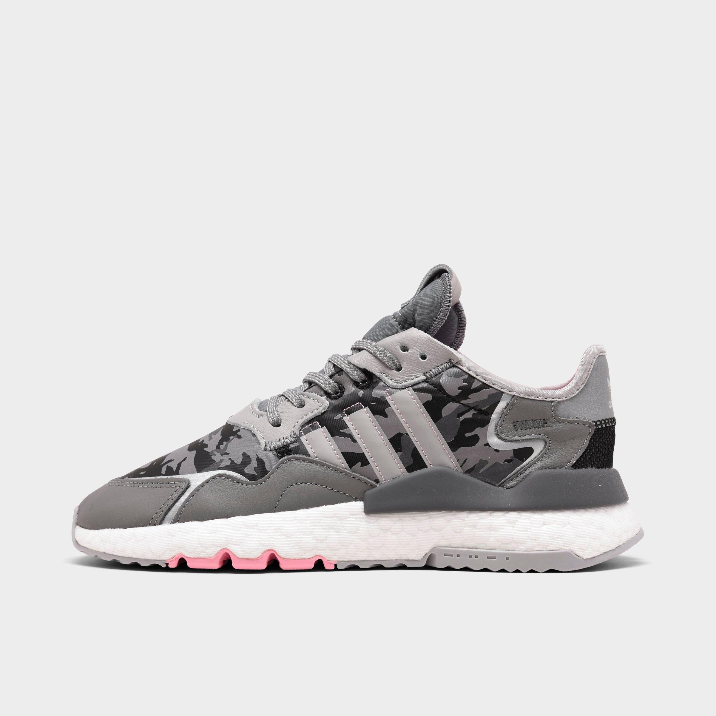 adidas women's originals nite jogger running sneakers from finish line