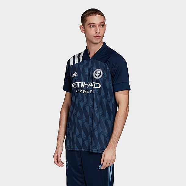 Men's adidas New York City FC Away Soccer Jersey| Finish Line Men's adidas New York City FC Away Soccer Jersey| Finish Line