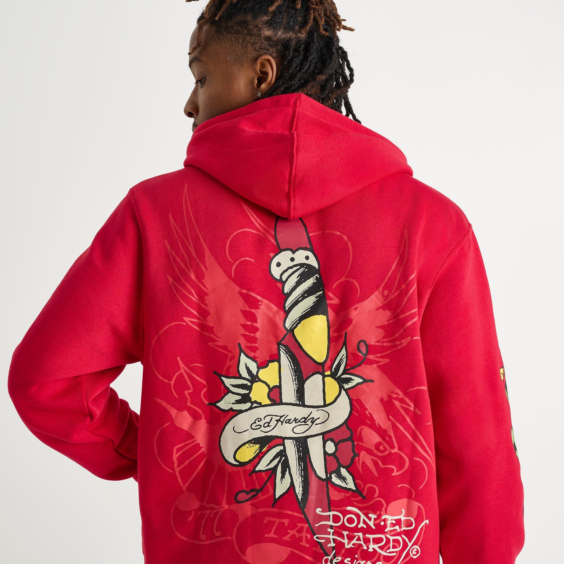 Ed hardy hoodie good