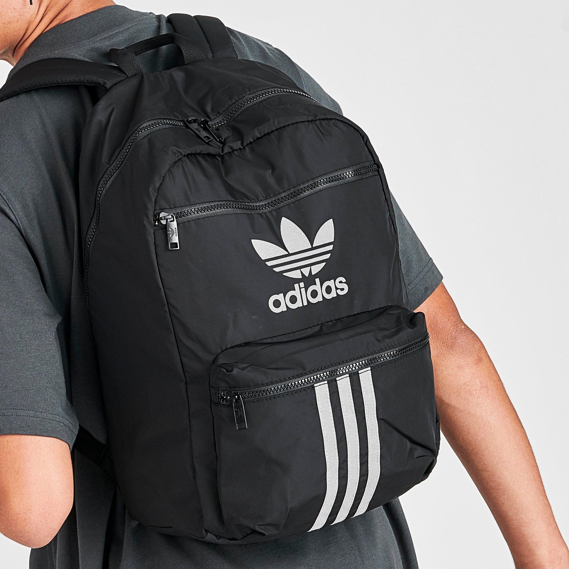 adidas triple stripe backpack