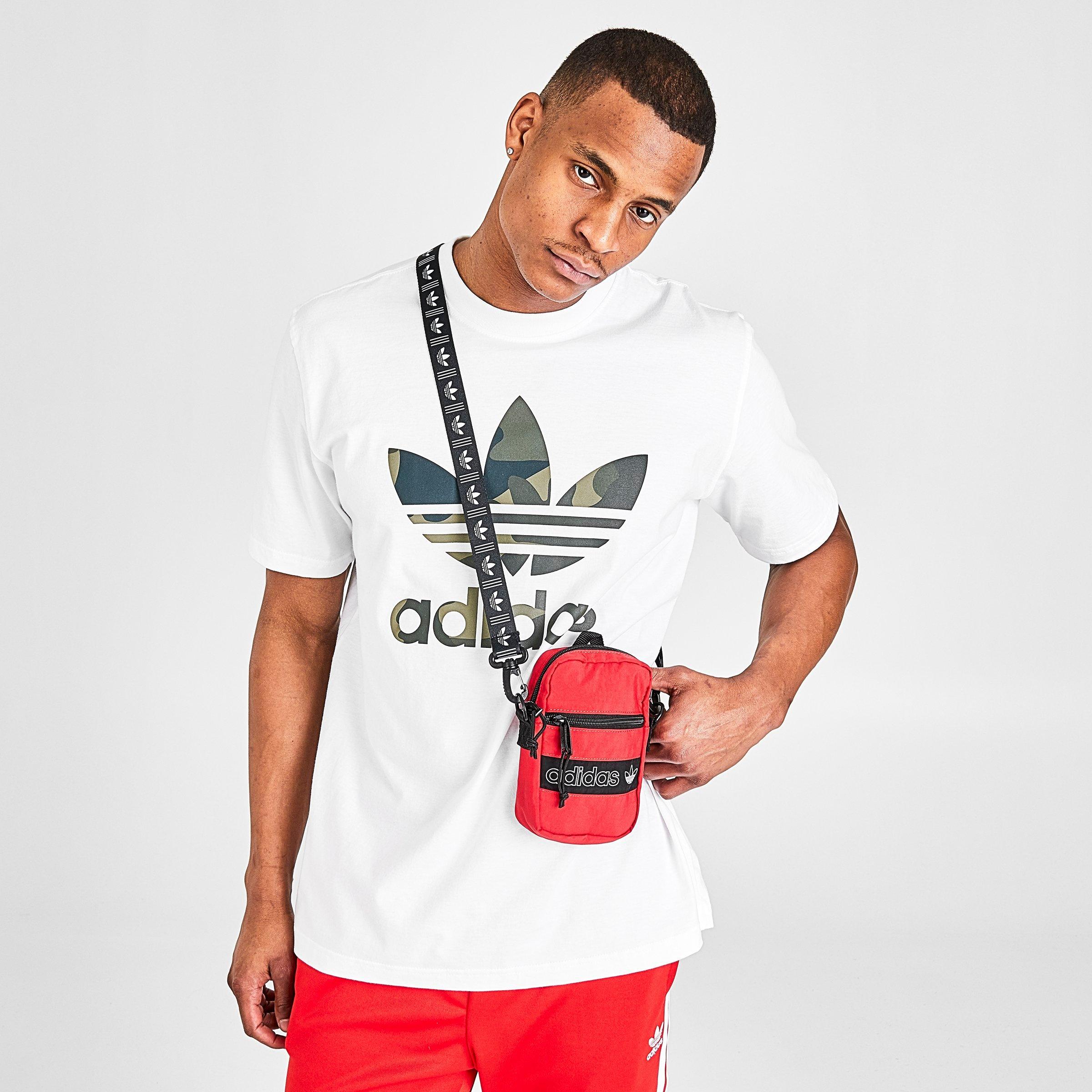 red adidas crossbody bag