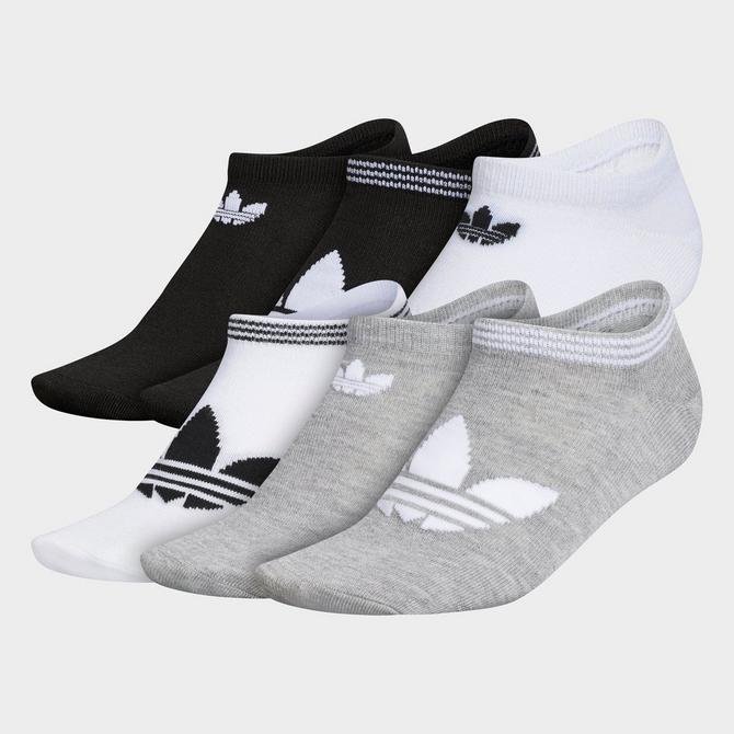 Women's adidas Originals 6-Pack No-Show Socks| Finish Line