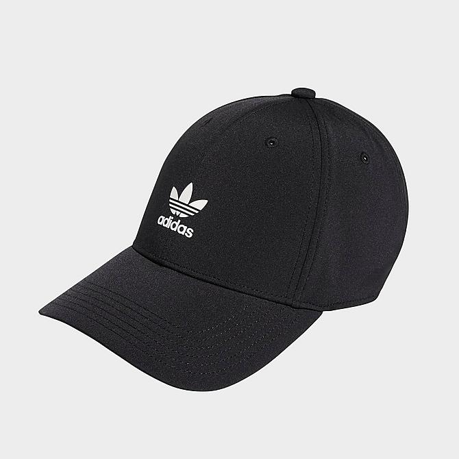 [angle] view of Women's adidas Originals Backless Hat in Black Click to zoom
