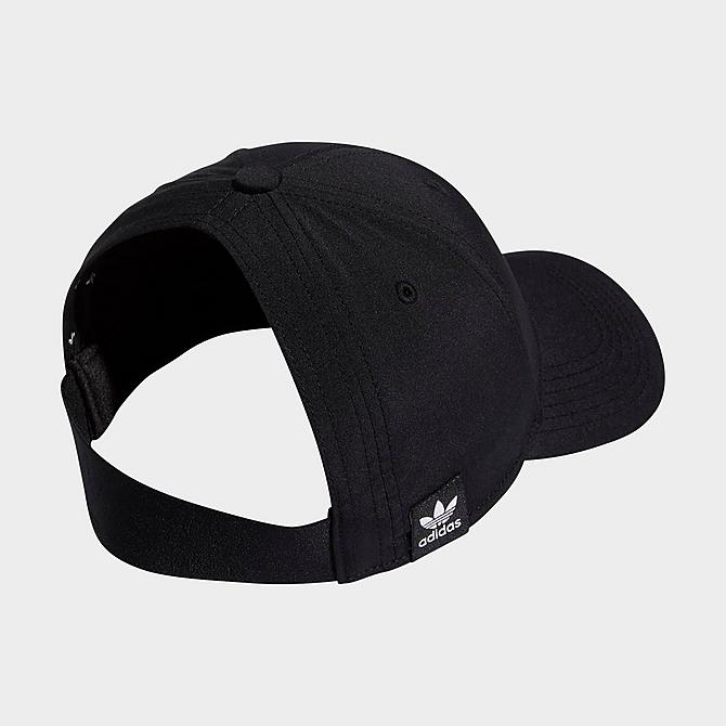 [angle] view of Women's adidas Originals Backless Hat in Black Click to zoom