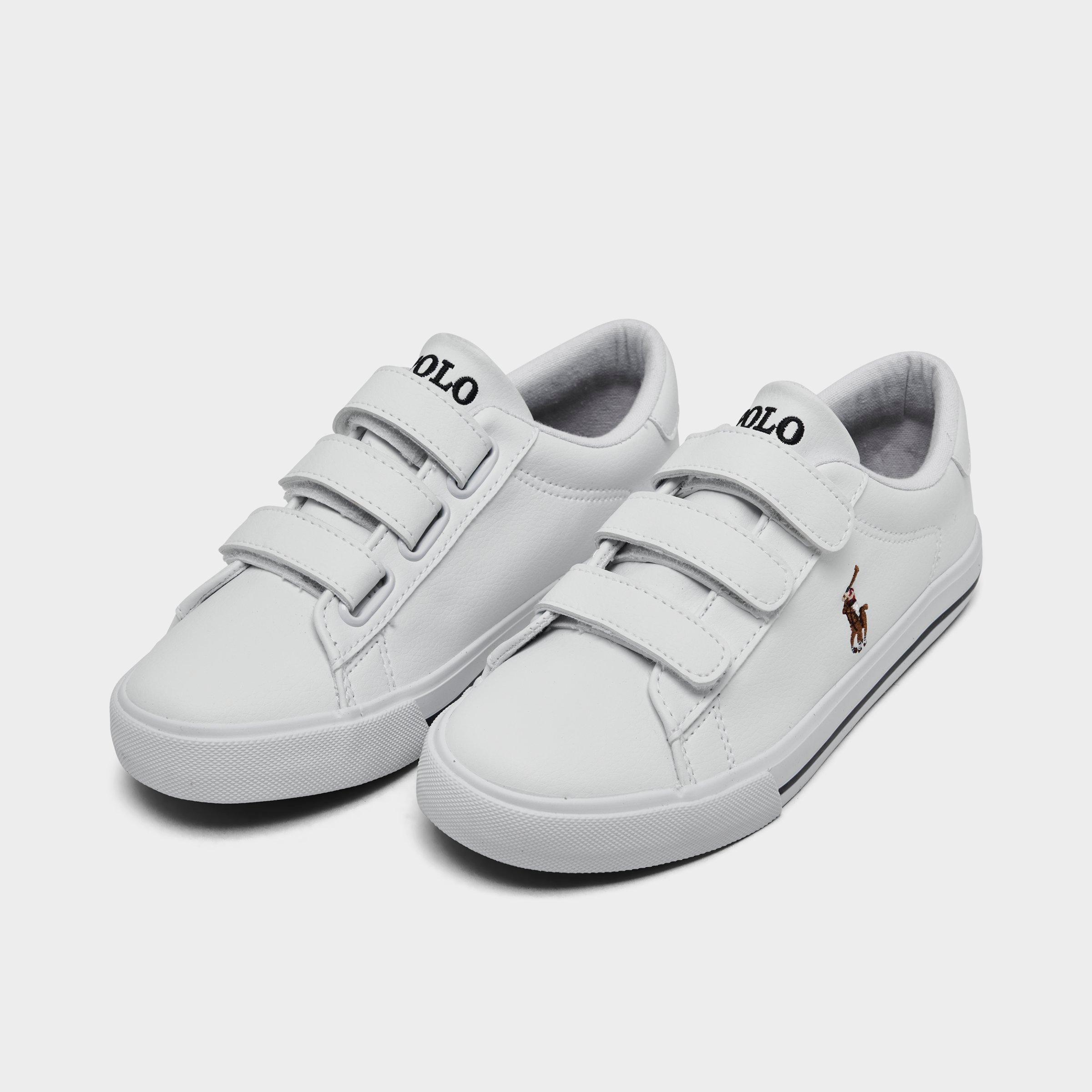 boys white polo shoes