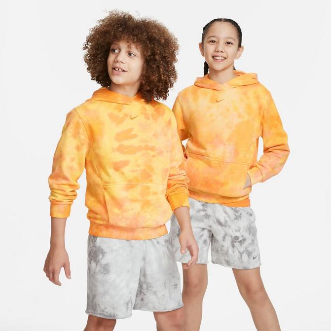 Nike Sportswear Club Big Kids' Tie-Dye Pullover Hoodie