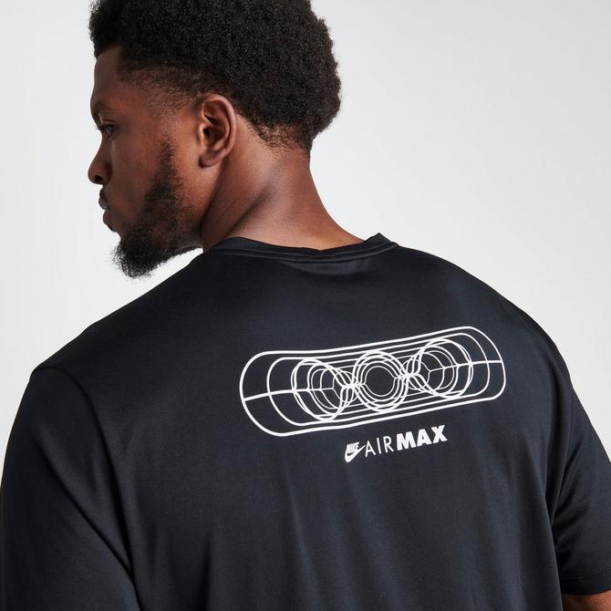 Nike Air Graphic T-Shirt in Black