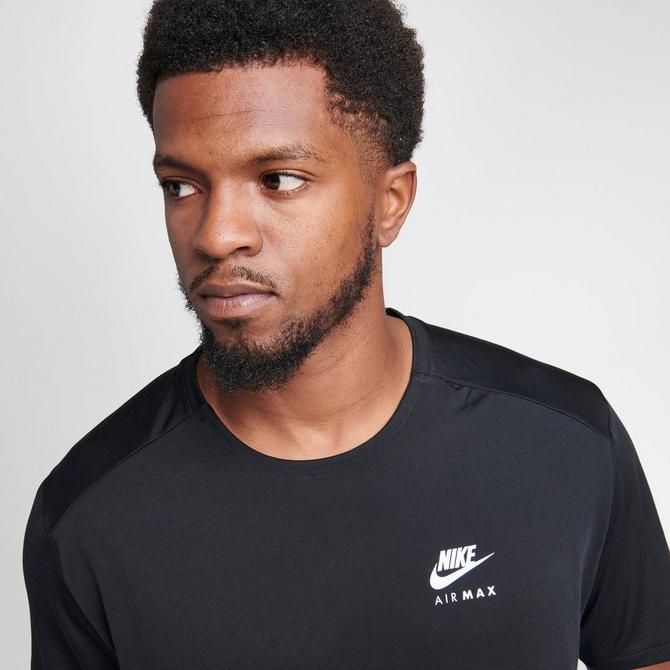 Nike Air Max T-shirt à manches courtes pour homme - Blanc - Small :  : Mode