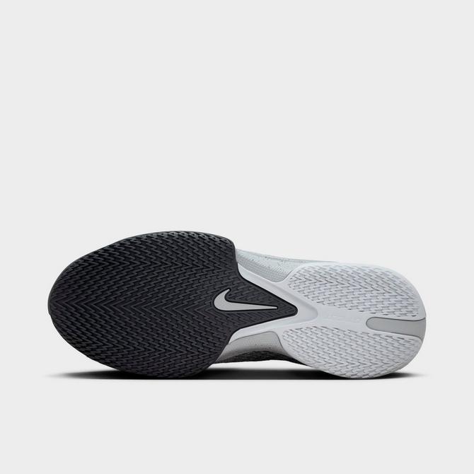 Bottom view of Nike G.T. Cut Academy Basketball Shoes in Light Smoke Grey/Dark Grey/Photon Dust Click to zoom