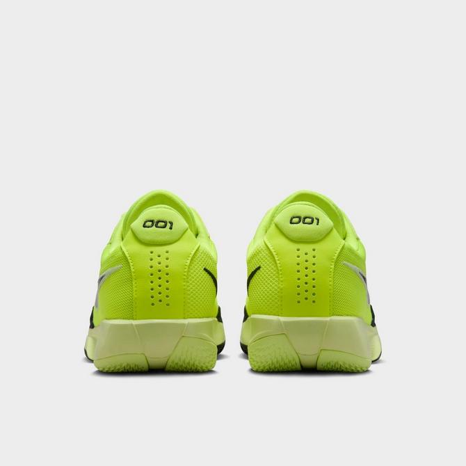 Neon yellow nike basketball shoes best sale