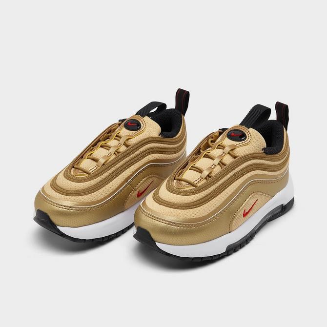 Air max 97 gold on sale kids