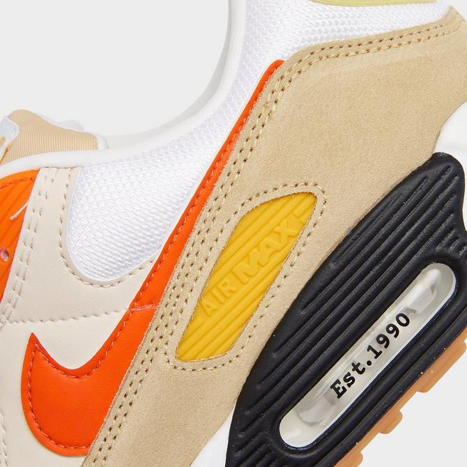 Zoom nike outlet blanche orange