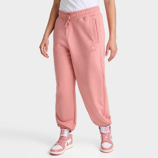 Jordan Womens Core Fleece Pants - Dusty Peach/Dune Red