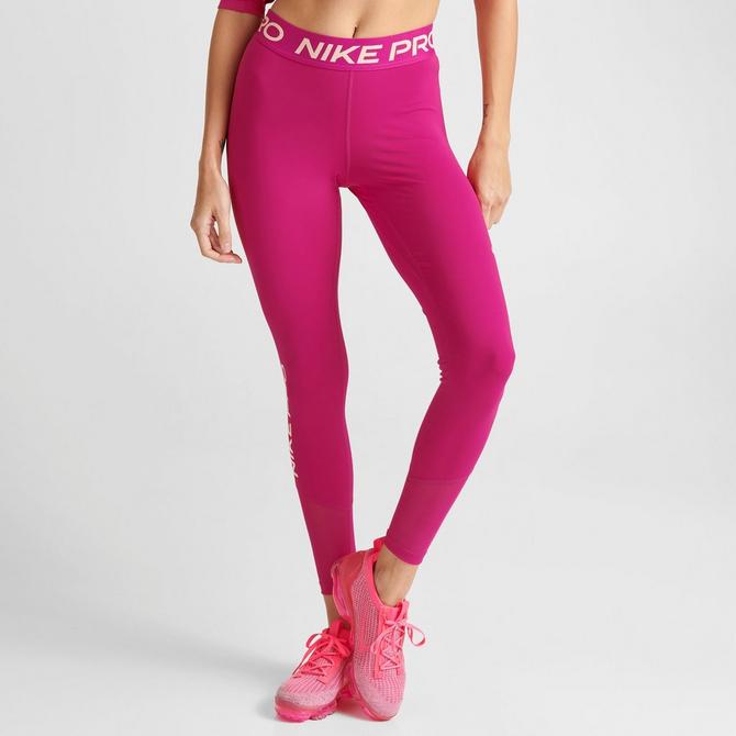 NIKE - WOMEN'S Nike W NK ONE DF MR - Leggings - Women's - fireberry/white -  Private Sport Shop