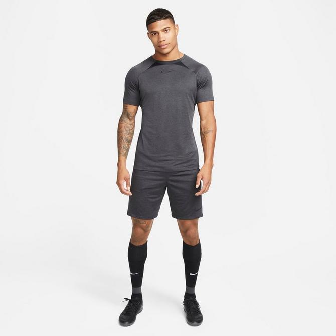 mens nike black football shorts