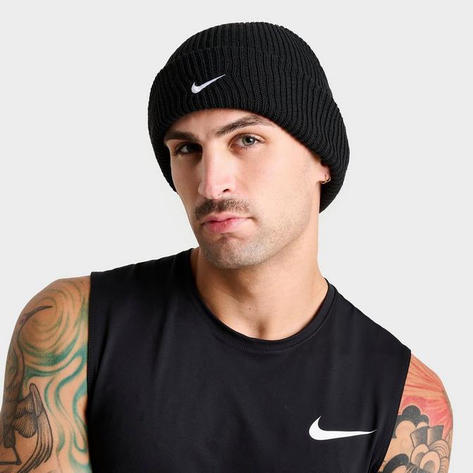 Nike swoosh cuffed clearance beanie