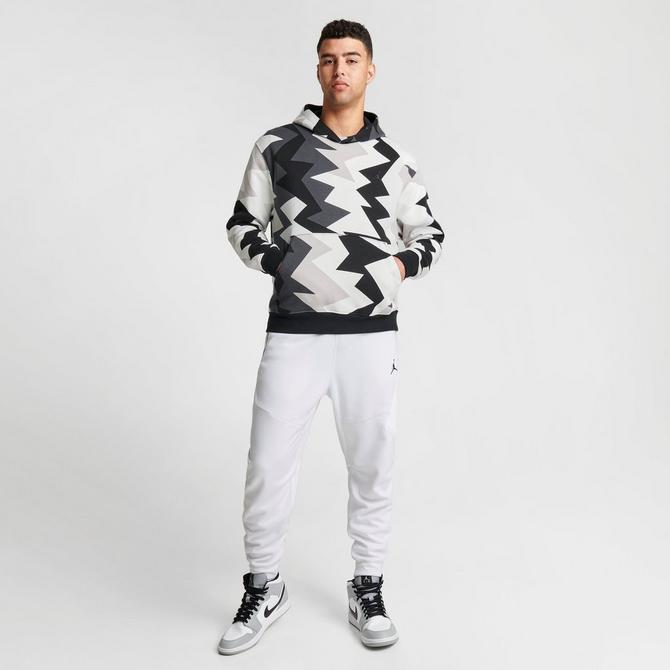 Men's Jordan Flight MVP Allover Heritage Print Fleece Pullover