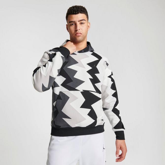 Men's Jordan Flight MVP Allover Heritage Print Fleece Pullover