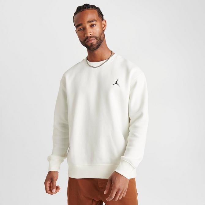 Mens white crew neck hot sale sweatshirt