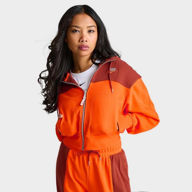 Womens nike store orange tracksuit