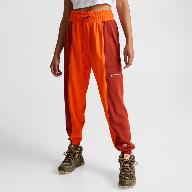 Womens orange shop track pants