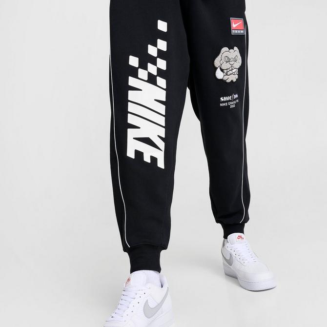 New Wolf Graphic Print Pants Men Sportwear Joggers Long Pants