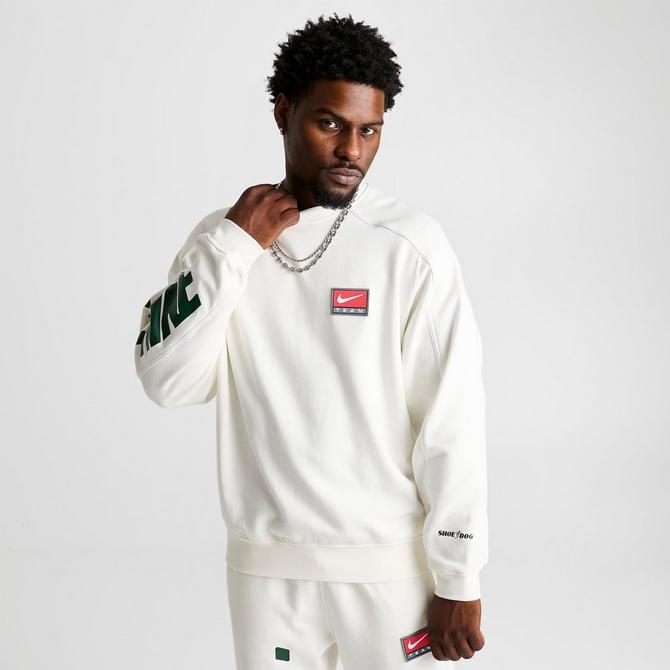 White nike outlet crewneck