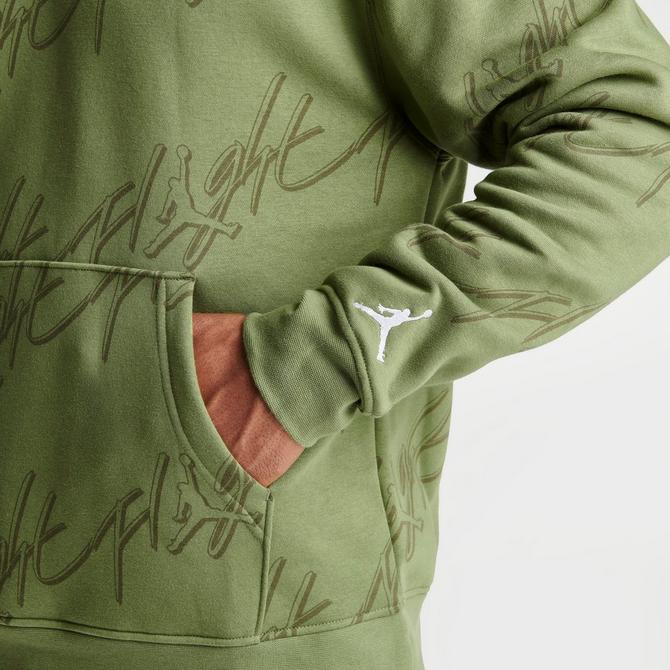 Men's Jordan Essentials Flight Graphic Fleece Pullover Hoodie | Finish Line