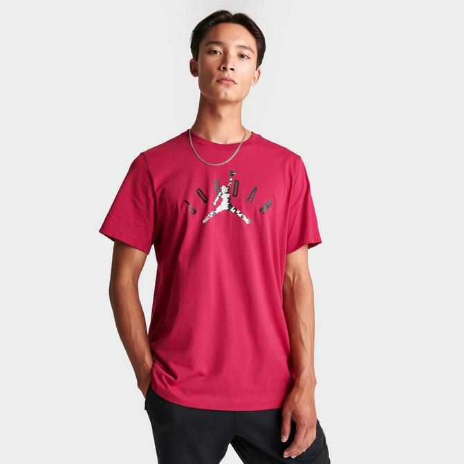  Jordan Big Logo Jumpman Boys Active Shirts & Tees Size L,  Color: White/Red: Clothing, Shoes & Jewelry