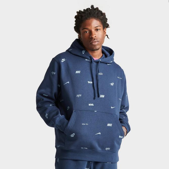 Nike Men's Hoodie - Navy - S