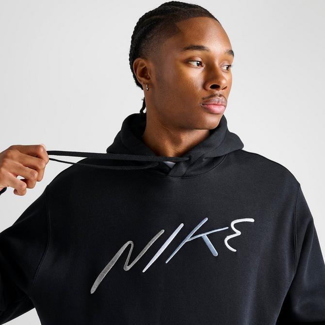 Men's Nike Club Fleece Brushed-Back Graphic Pullover Hoodie