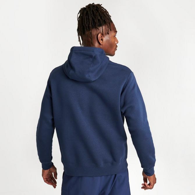 Men's Nike Club Fleece Brushed-Back Graphic Pullover Hoodie