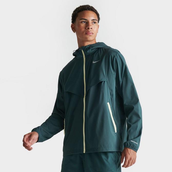 Silver shop nike windbreaker