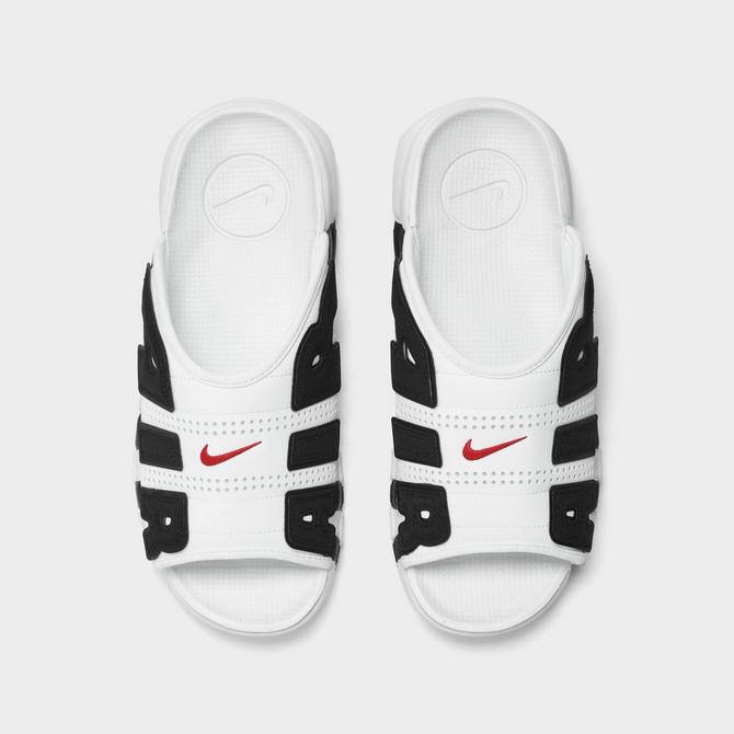 Nike slides with discount straps on the back